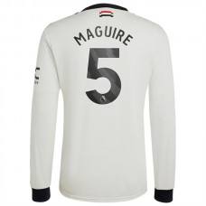 Manchester United FC Maguire 5 Kolmas Pelipaita 2024-25 Jalkapallo Pelipaidat Peliasut(L/S)