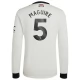 Manchester United FC Maguire 5 Kolmas Pelipaita 2024-25 Jalkapallo Pelipaidat Peliasut(L/S)