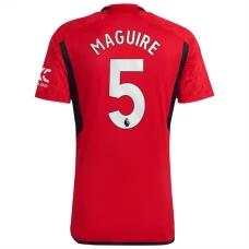 Manchester United FC Maguire 5 Kotipelipaita 2023-24 Jalkapallo Pelipaidat Peliasut