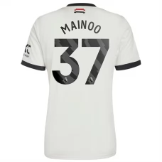 Manchester United FC Mainoo 37 Kolmas Pelipaita 2024-25 Jalkapallo Pelipaidat Peliasut