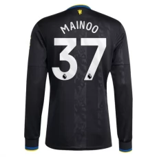 Manchester United FC Mainoo 37 Kolmas Pelipaita 2025-26 Jalkapallo Pelipaidat Peliasut(L/S)