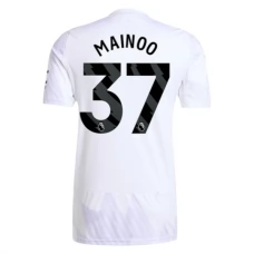 Manchester United FC Mainoo 37 Vieraspelipaita 2025-26 Jalkapallo Pelipaidat Peliasut