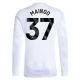 Manchester United FC Mainoo 37 Vieraspelipaita 2025-26 Jalkapallo Pelipaidat Peliasut(L/S)
