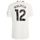 Manchester United FC Malacia 12 Kolmas Pelipaita 2023-24 Jalkapallo Pelipaidat Peliasut