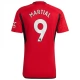 Manchester United FC Martial 9 Kotipelipaita 2023-24 Jalkapallo Pelipaidat Peliasut