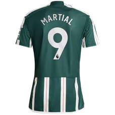 Manchester United FC Martial 9 Vieraspelipaita 2023-24 Jalkapallo Pelipaidat Peliasut