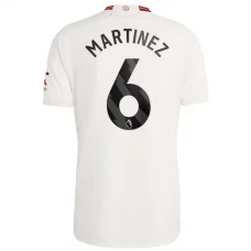 Manchester United FC Martinez 6 Kolmas Pelipaita 2023-24 Jalkapallo Pelipaidat Peliasut
