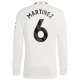 Manchester United FC Martinez 6 Kolmas Pelipaita 2023-24 Jalkapallo Pelipaidat Peliasut(L/S)