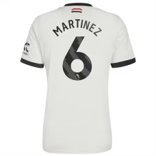 Manchester United FC Martinez 6 Kolmas Pelipaita 2024-25 Jalkapallo Pelipaidat Peliasut