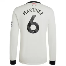 Manchester United FC Martinez 6 Kolmas Pelipaita 2024-25 Jalkapallo Pelipaidat Peliasut(L/S)