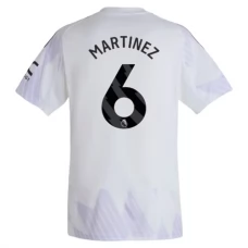 Manchester United FC Martinez 6 Vieraspelipaita 2025-26 Jalkapallo Pelipaidat Peliasut