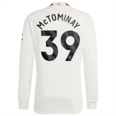 Manchester United FC McTominay 39 Kolmas Pelipaita 2023-24 Jalkapallo Pelipaidat Peliasut(L/S)