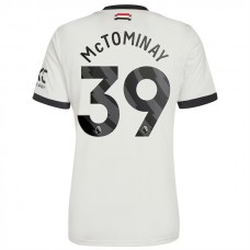 Manchester United FC McTominay 39 Kolmas Pelipaita 2024-25 Jalkapallo Pelipaidat Peliasut