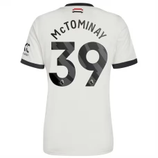 Manchester United FC McTominay 39 Kolmas Pelipaita 2024-25 Jalkapallo Pelipaidat Peliasut