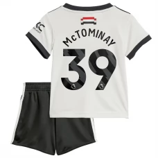 Manchester United FC McTominay 39 Lasten Kolmas Pelipaita 2024-25 Jalkapallo Pelipaidat Peliasut