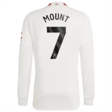 Manchester United FC Mount 7 Kolmas Pelipaita 2023-24 Jalkapallo Pelipaidat Peliasut(L/S)