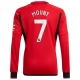 Manchester United FC Mount 7 Kotipelipaita 2023-24 Jalkapallo Pelipaidat Peliasut(L/S)