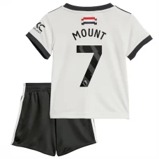 Manchester United FC Mount 7 Lasten Kolmas Pelipaita 2024-25 Jalkapallo Pelipaidat Peliasut