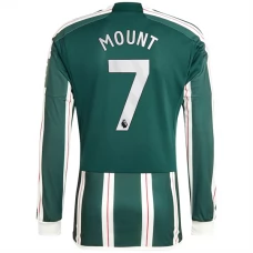 Manchester United FC Mount 7 Vieraspelipaita 2023-24 Jalkapallo Pelipaidat Peliasut(L/S)