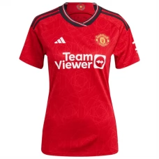 Manchester United FC Naisten Kotipelipaita 2023-24 Jalkapallo Pelipaidat Peliasut