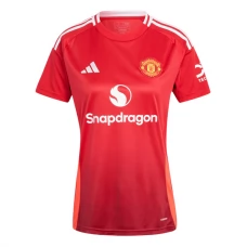 Manchester United FC Naisten Kotipelipaita 2024-25 Jalkapallo Pelipaidat Peliasut