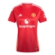 Manchester United FC Naisten Kotipelipaita 2024-25 Jalkapallo Pelipaidat Peliasut