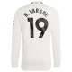 Manchester United FC R. Varane 19 Kolmas Pelipaita 2023-24 Jalkapallo Pelipaidat Peliasut(L/S)