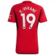 Manchester United FC R.Varane 19 Kotipelipaita 2023-24 Jalkapallo Pelipaidat Peliasut