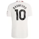 Manchester United FC Rashford 10 Kolmas Pelipaita 2023-24 Jalkapallo Pelipaidat Peliasut