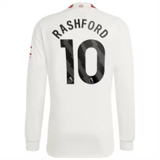 Manchester United FC Rashford 10 Kolmas Pelipaita 2023-24 Jalkapallo Pelipaidat Peliasut(L/S)