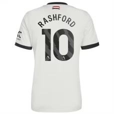 Manchester United FC Rashford 10 Kolmas Pelipaita 2024-25 Jalkapallo Pelipaidat Peliasut