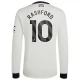Manchester United FC Rashford 10 Kolmas Pelipaita 2024-25 Jalkapallo Pelipaidat Peliasut(L/S)