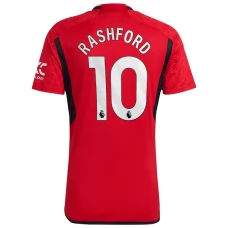 Manchester United FC Rashford 10 Kotipelipaita 2023-24 Jalkapallo Pelipaidat Peliasut
