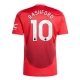Manchester United FC Rashford 10 Kotipelipaita 2024-25 Jalkapallo Pelipaidat Peliasut