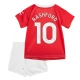 Manchester United FC Rashford 10 Lasten Kotipelipaita 2024-25 Jalkapallo Pelipaidat Peliasut