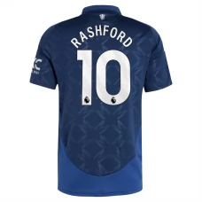 Manchester United FC Rashford 10 Vieraspelipaita 2024-25 Jalkapallo Pelipaidat Peliasut