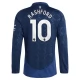 Manchester United FC Rashford 10 Vieraspelipaita 2024-25 Jalkapallo Pelipaidat Peliasut(L/S)