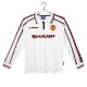Manchester United FC Retro Vieraspaita 1998-99 Pelipaita Long Sleeve