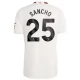 Manchester United FC Sancho 25 Kolmas Pelipaita 2023-24 Jalkapallo Pelipaidat Peliasut