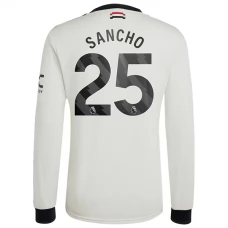 Manchester United FC Sancho 25 Kolmas Pelipaita 2024-25 Jalkapallo Pelipaidat Peliasut(L/S)