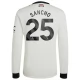Manchester United FC Sancho 25 Kolmas Pelipaita 2024-25 Jalkapallo Pelipaidat Peliasut(L/S)