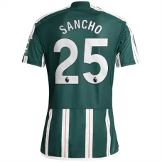 Manchester United FC Sancho 25 Vieraspelipaita 2023-24 Jalkapallo Pelipaidat Peliasut