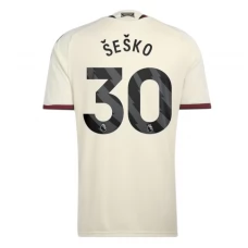 Manchester United FC Šeško 30 Kolmospaita 2026-27 Pelipaita
