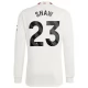Manchester United FC Shaw 23 Kolmas Pelipaita 2023-24 Jalkapallo Pelipaidat Peliasut(L/S)