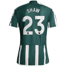 Manchester United FC Shaw 23 Vieraspelipaita 2023-24 Jalkapallo Pelipaidat Peliasut