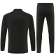Manchester United FC Tracksuit 2026-27 - 1-4 Zip Musta