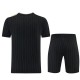 Manchester United FC Tracksuit(Paita+Shorts) 2026-27 Musta