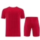 Manchester United FC Tracksuit(Paita+Shorts) 2026-27 Punainen