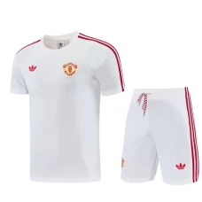 Manchester United FC Tracksuit(Paita+Shorts) 2026-27 Valkoinen