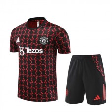 Manchester United FC Treenipaita Suits 2024-25 - Shorts Punainen Musta